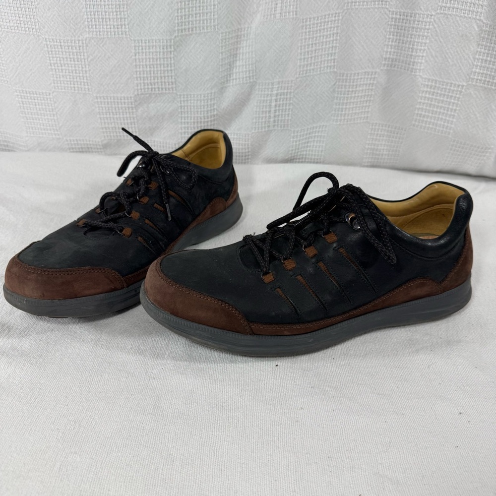 Samuel Hubbard 'Open Road' Black Waxhide Leather Men's Casual‎ Shoes size 11.5